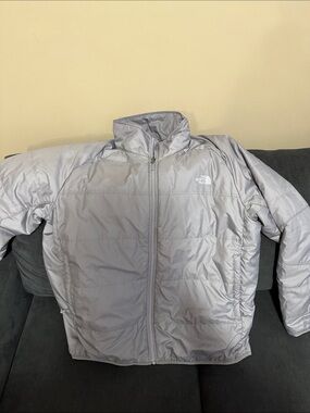 The North Face Light Silver Quilted Jacket